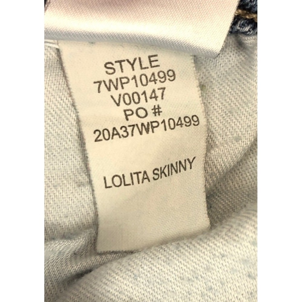 Lucky‎ Brand Lolita Skinny Jeans Womens 8/29 Low Rise Ankle Blue Denim 7WP10499 - Picture 6 of 10